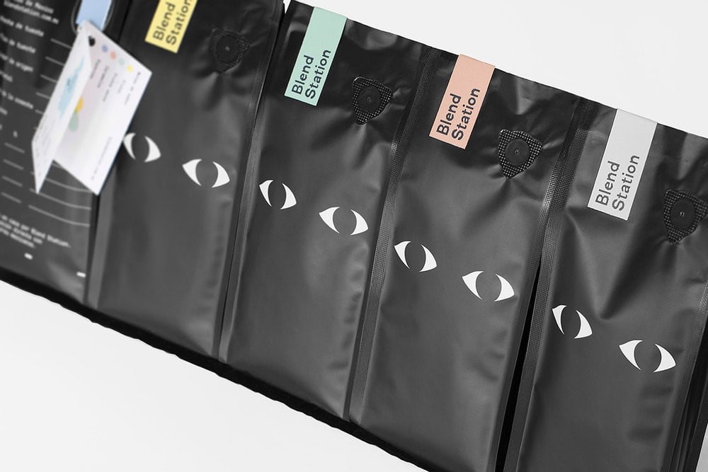Blend Station Coffee Design best coffee bag design