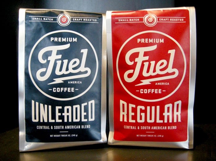 Fuel Coffee Package Design coffee bag design ideas