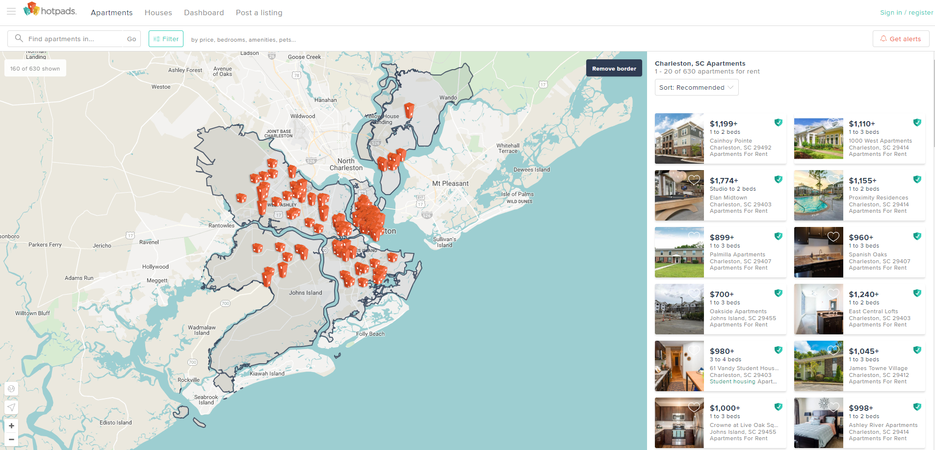 Hotpads Search Real Estate Website Thumbnails