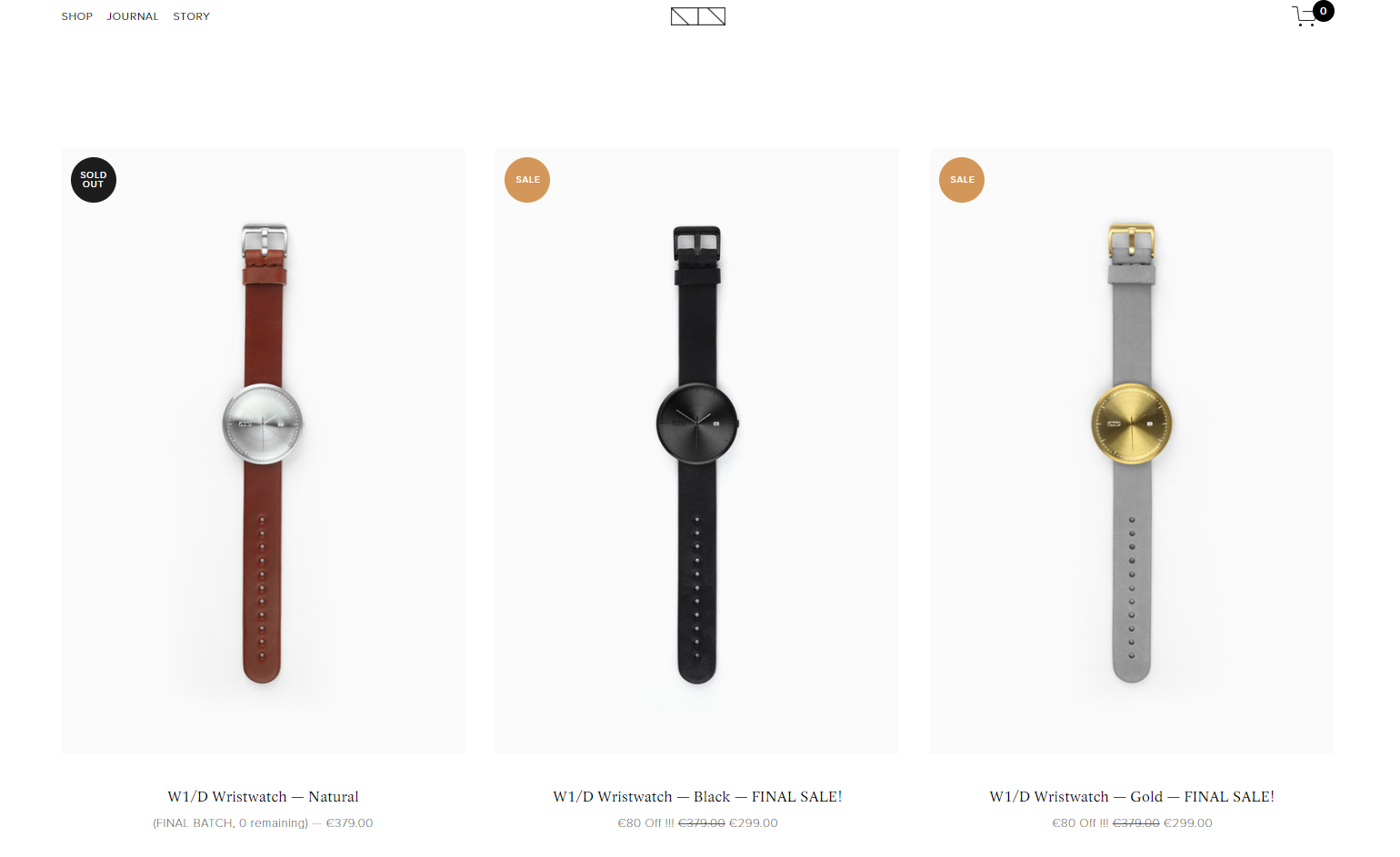 NTN Minimal Product Page