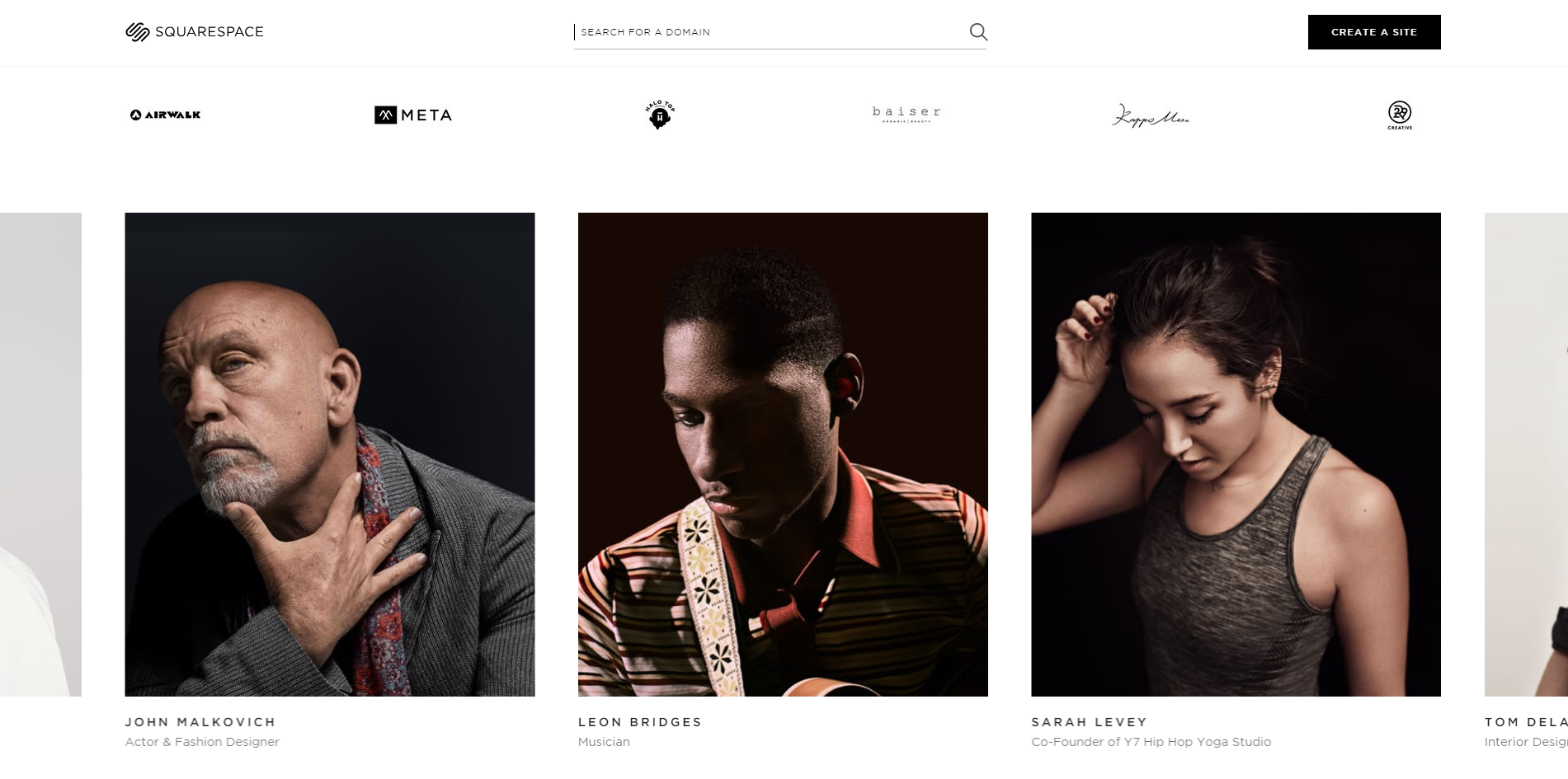 Squarespace Clean Website Design