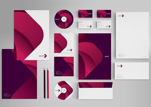 Semet Interactive Stationery Design design business stationery