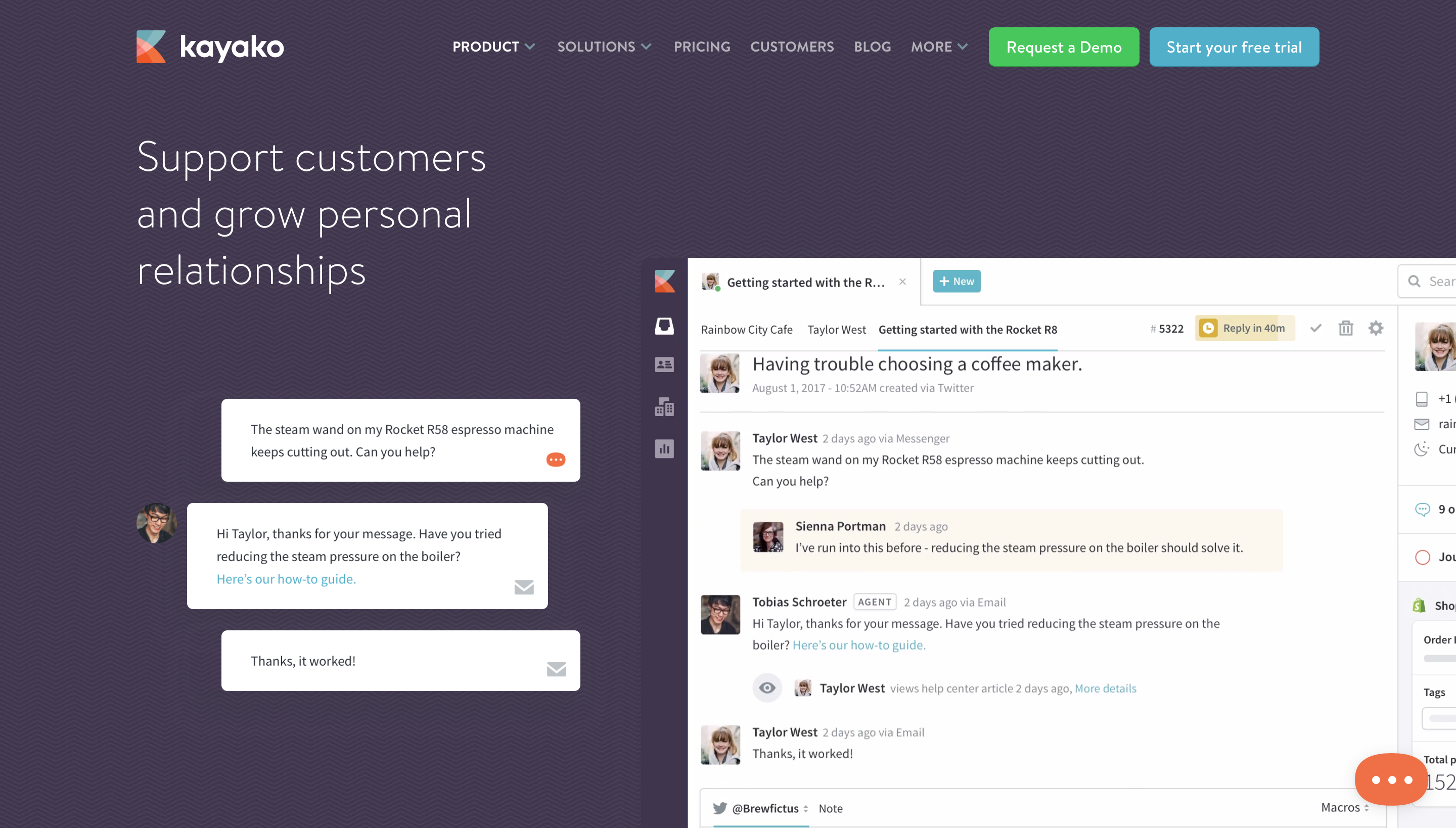 Kayako Startup Website Design Kayako Startup Website Design