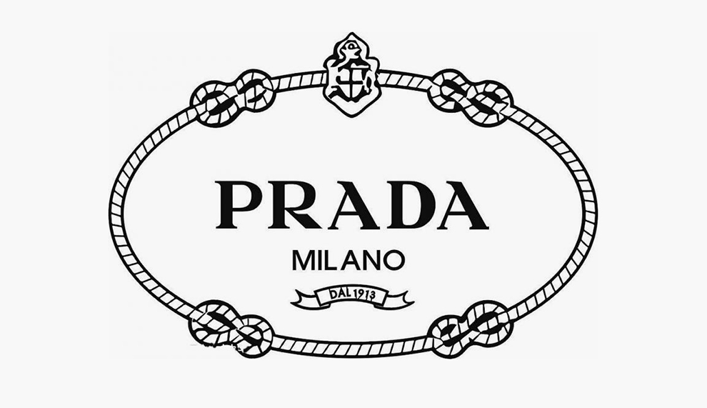 Prada Logo Design best logos in fashion