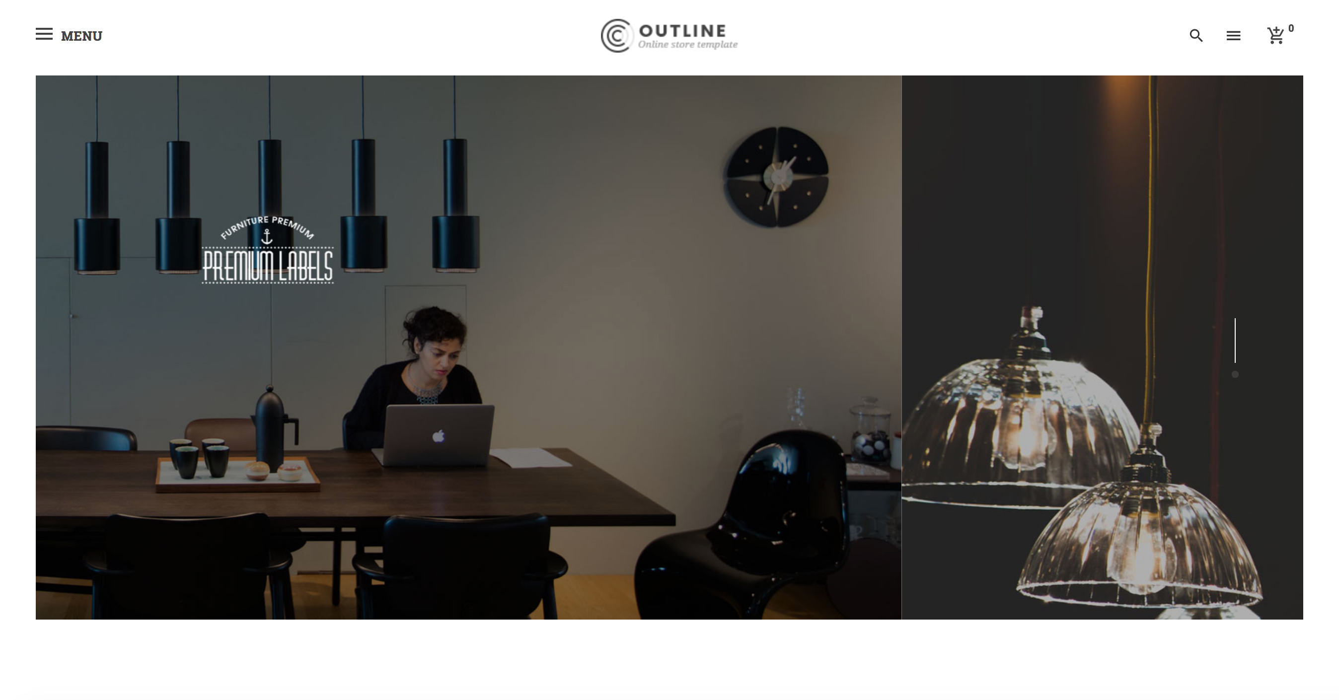 Outline Website Theme Outline Website Theme