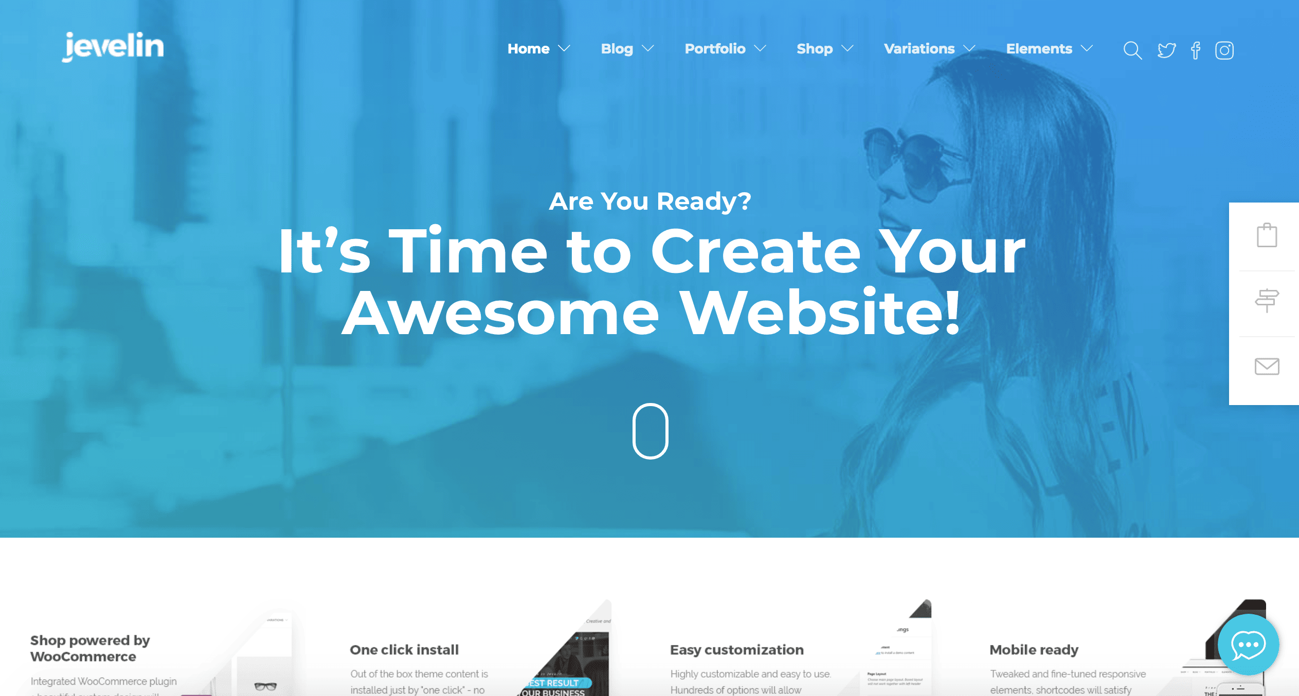 Jevelin Amazing E-Commerce Theme