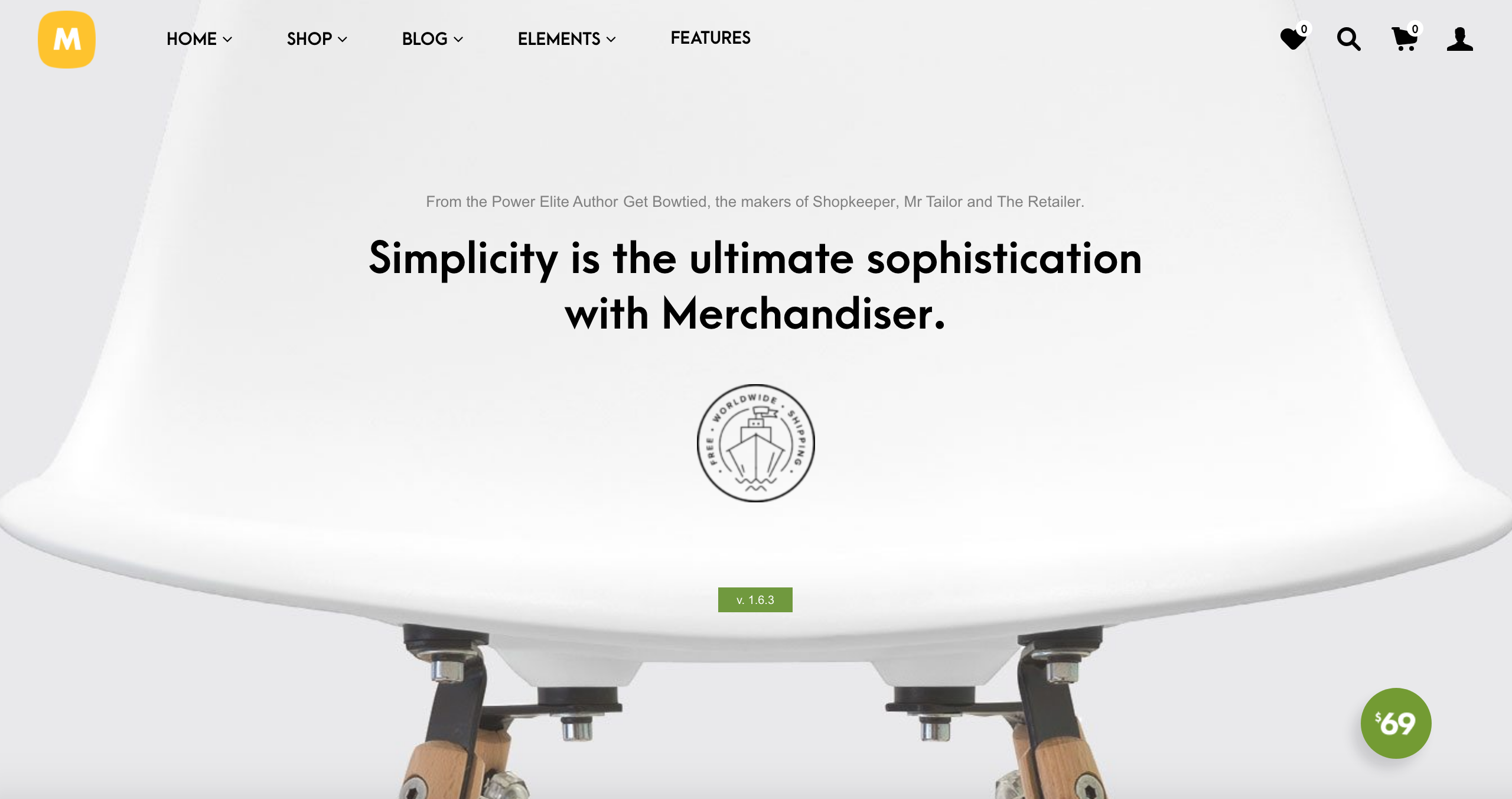 Merchandiser Top E-Commerce Theme