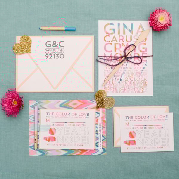 Whimsical Wedding Invitation Design Whimsical Wedding Invitation Design