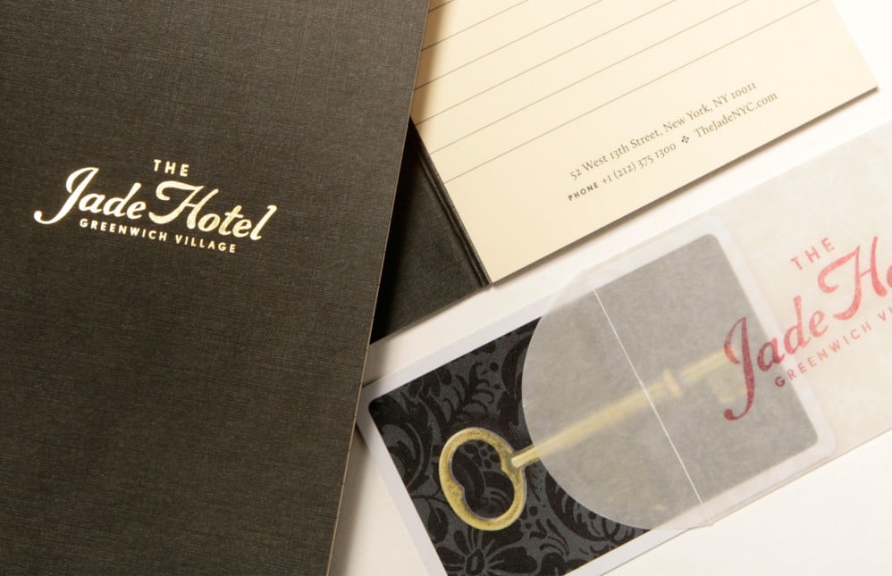 Jade Hotel Best Stationery Designs stationery design ideas