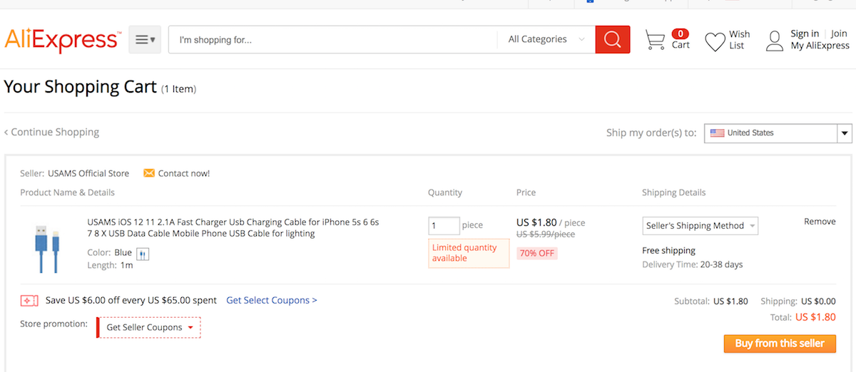 AliExpress E-Commerce Checkout Process AliExpress E-Commerce Checkout Process