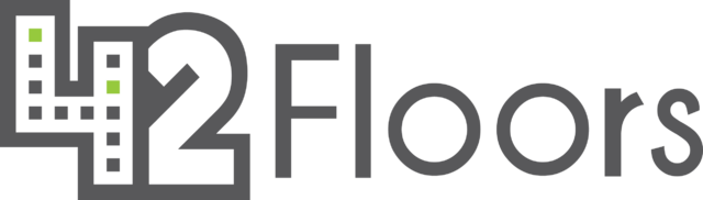 The 42 Floors logo is simple, smooth and soothing. Logo Design Inspiration: 42 Floors Logo