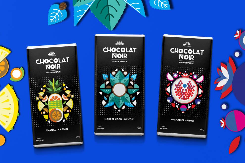 Arcobaleno Festive Chocolate Arcobaleno Festive Chocolate Package Design