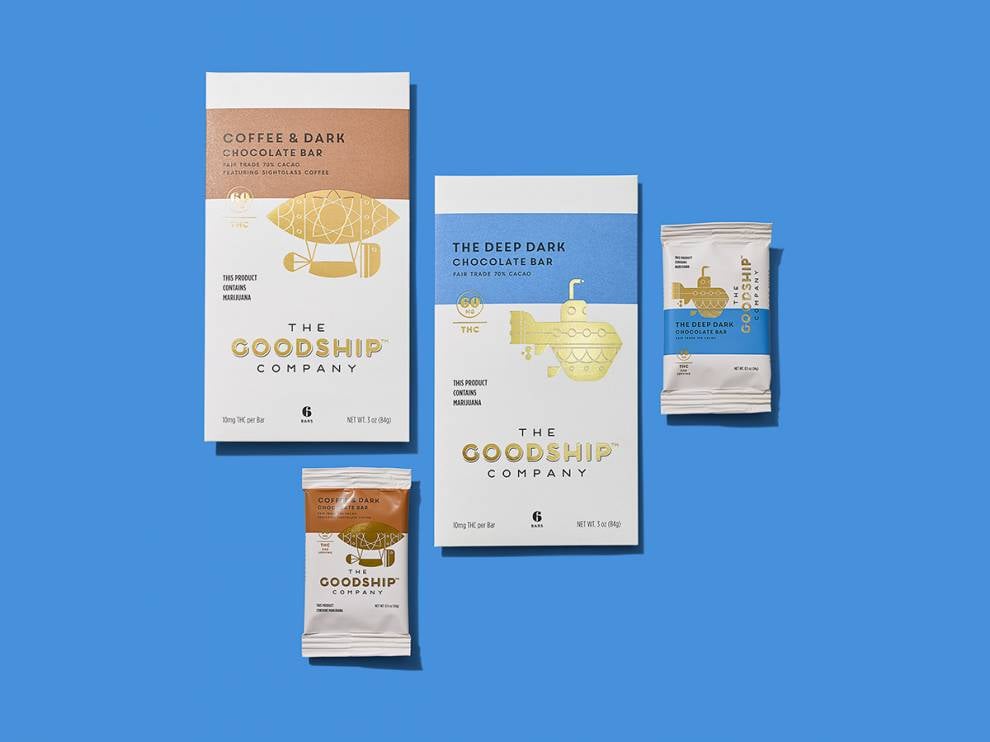 Goodship Chocolate Package Design Chocolate Package Design