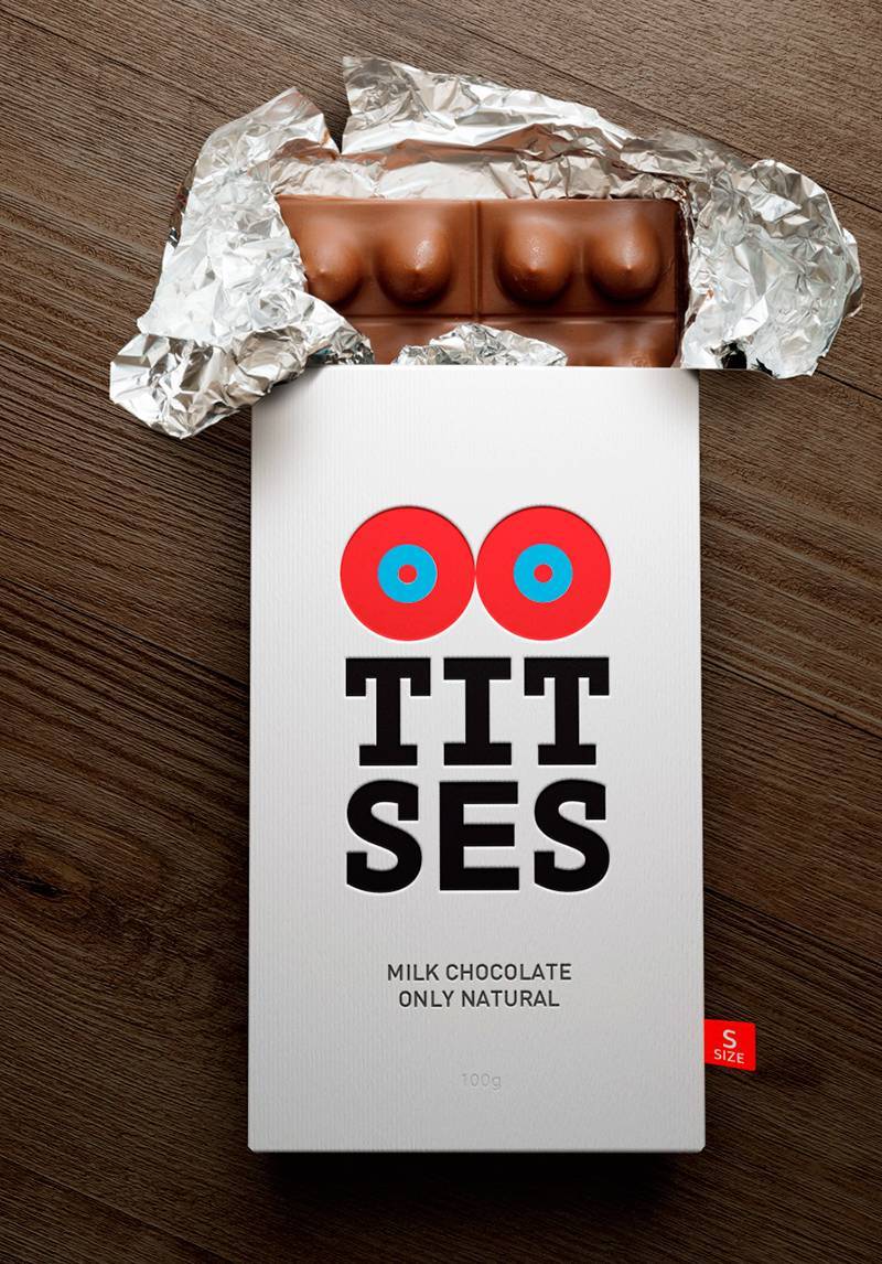 Titses Chocolate Package Design Titses Chocolate Package Design