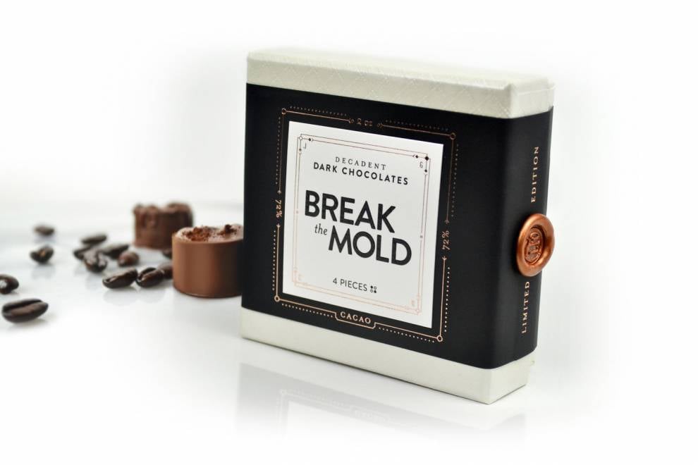 Break The Mold Luxurious Chocolate Package Design Luxurious Chocolate Package Design