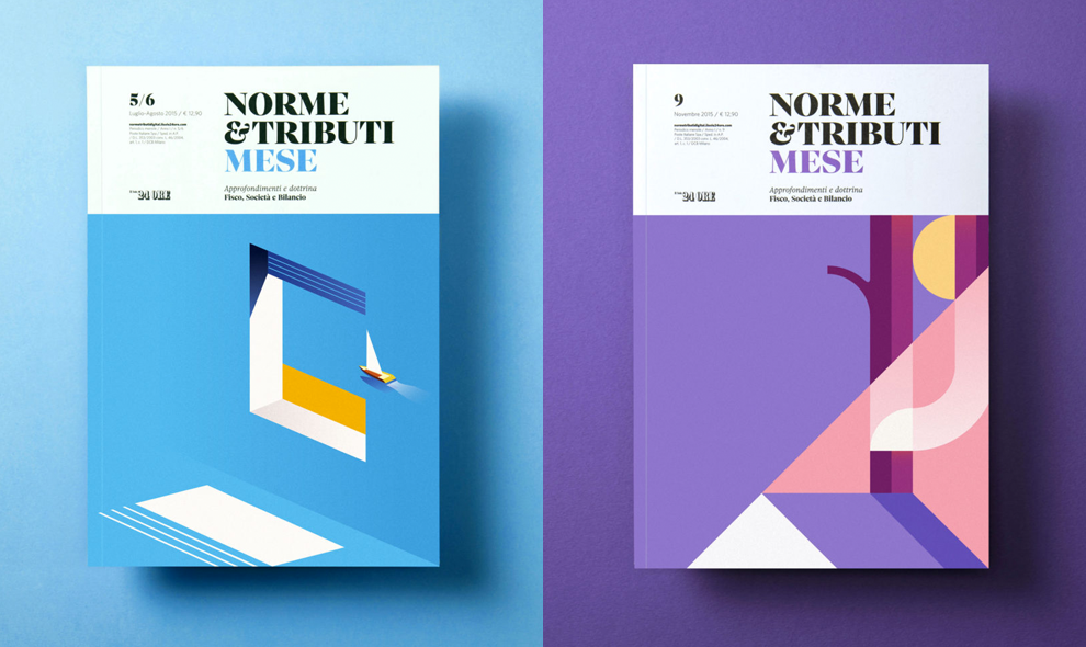Norme Tributi Mese Covers Print Design