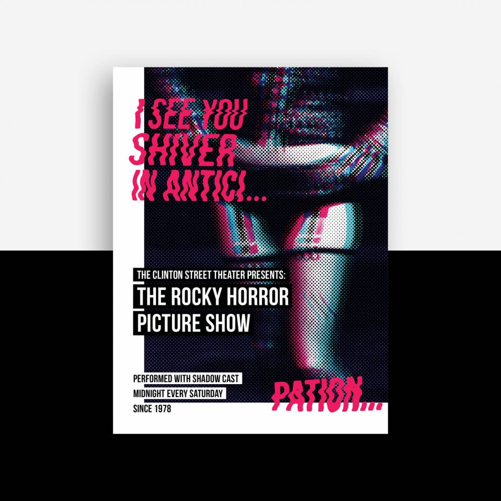 Rocky Horror Picture Show Print Design