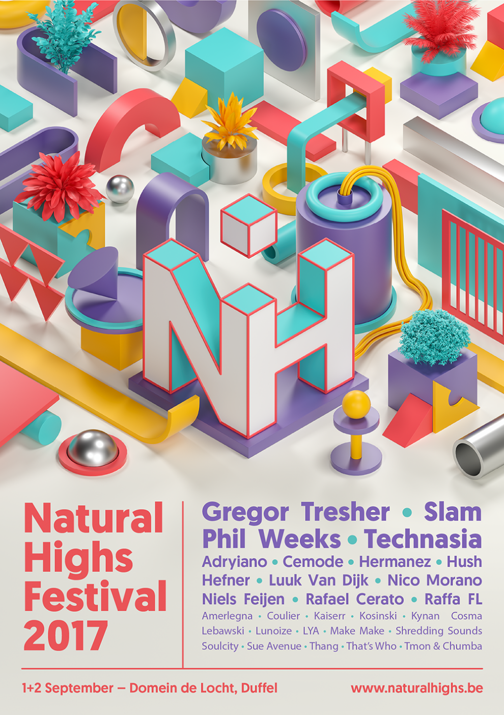 Natural Highs Print Design