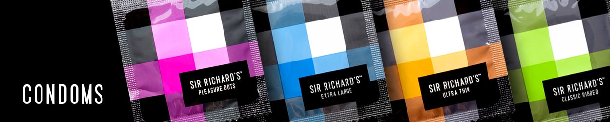 Sir Richard's Condom Package Design Sir Richard's Condom Package Design