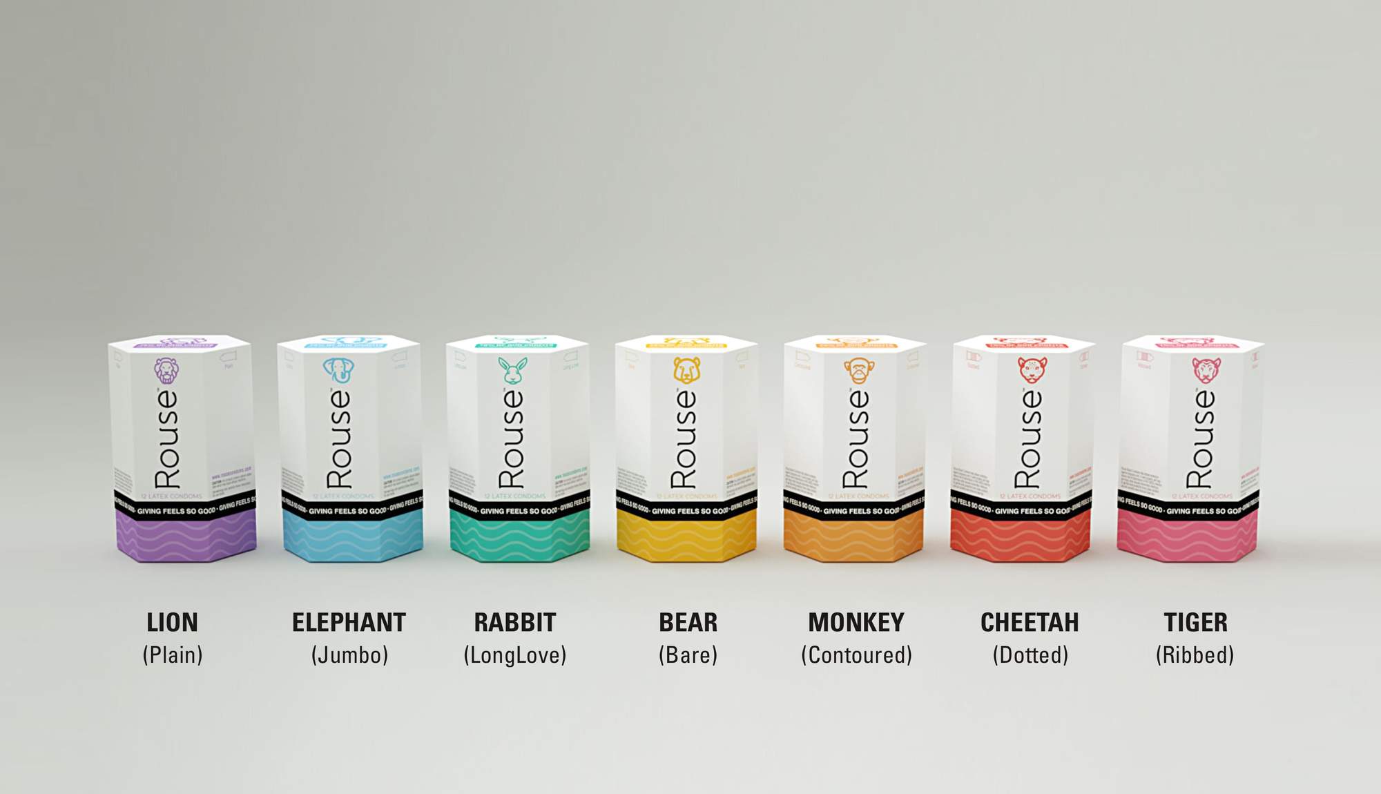 Rouse Condom Package Design Rouse Condom Package Design