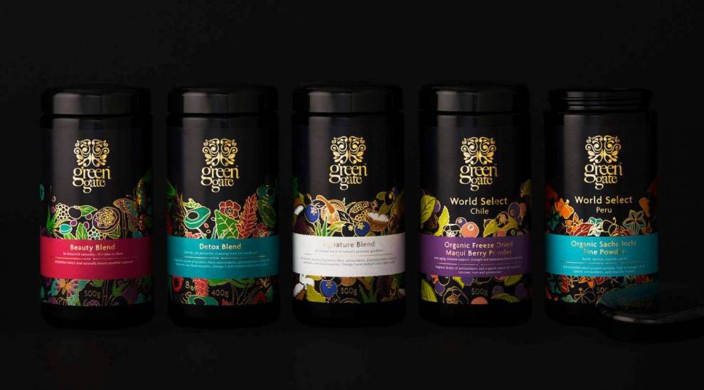 Green Gate London Colorful Package Designs package design examples