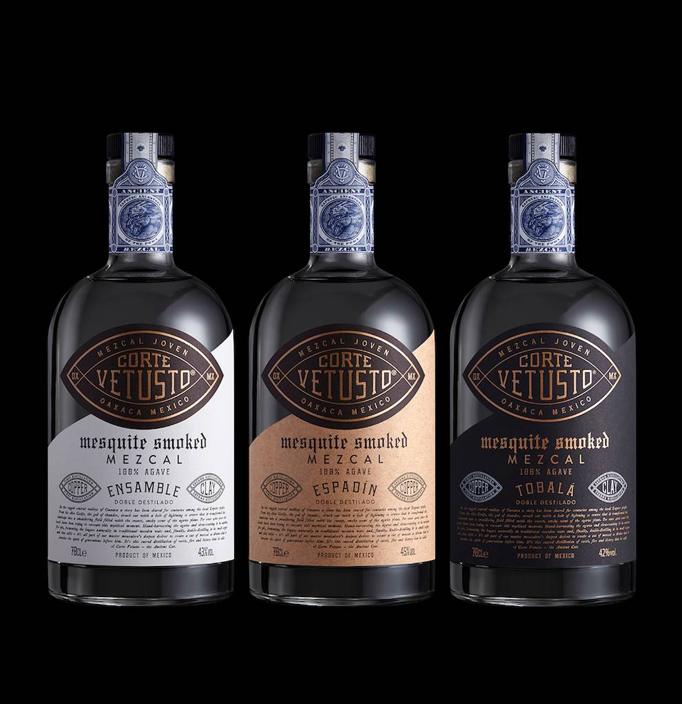 Corte Vetusto Mezcal Best Package Designs brand packaging design