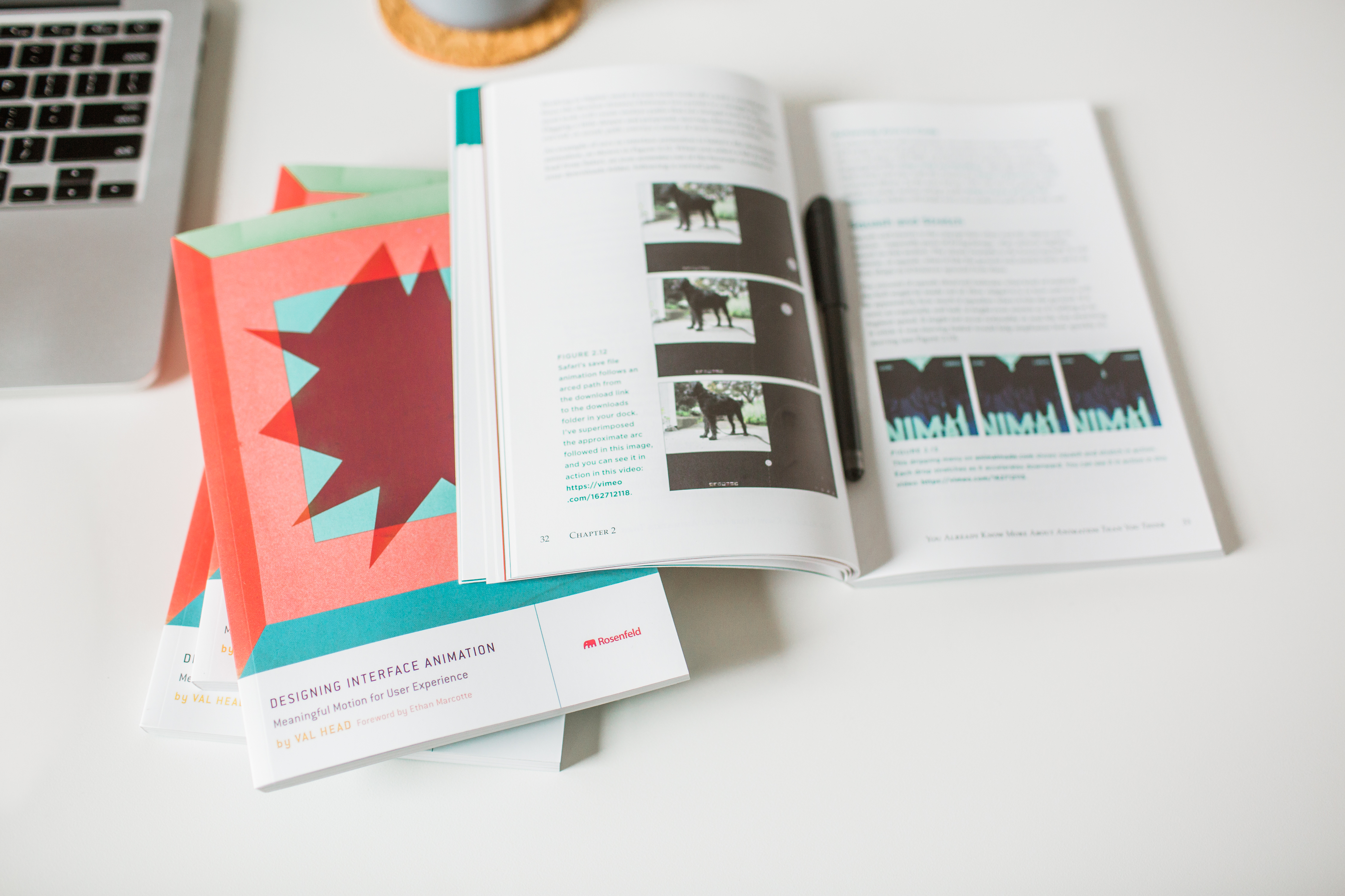 Open Book Designing Interface Animation