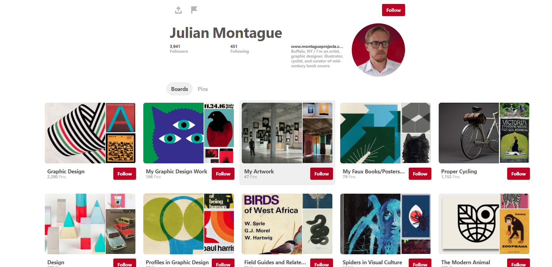 Julian Montague Pinterest