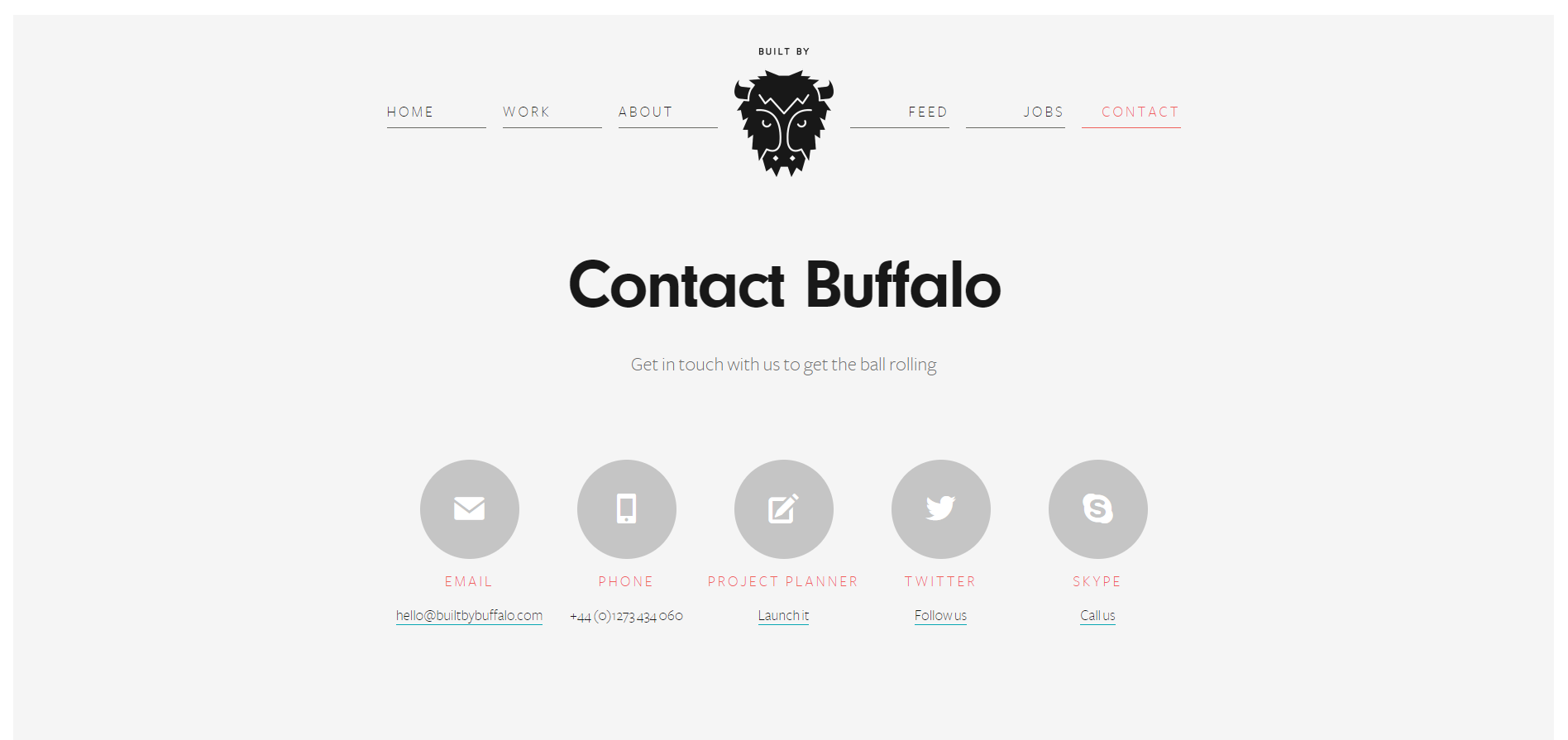 best contact page web design