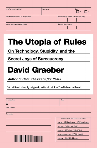 The Utopia Of Rules Book Cover Designs