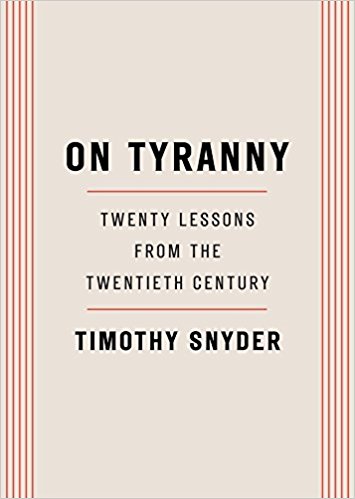 On Tyranny Book Cover Designs