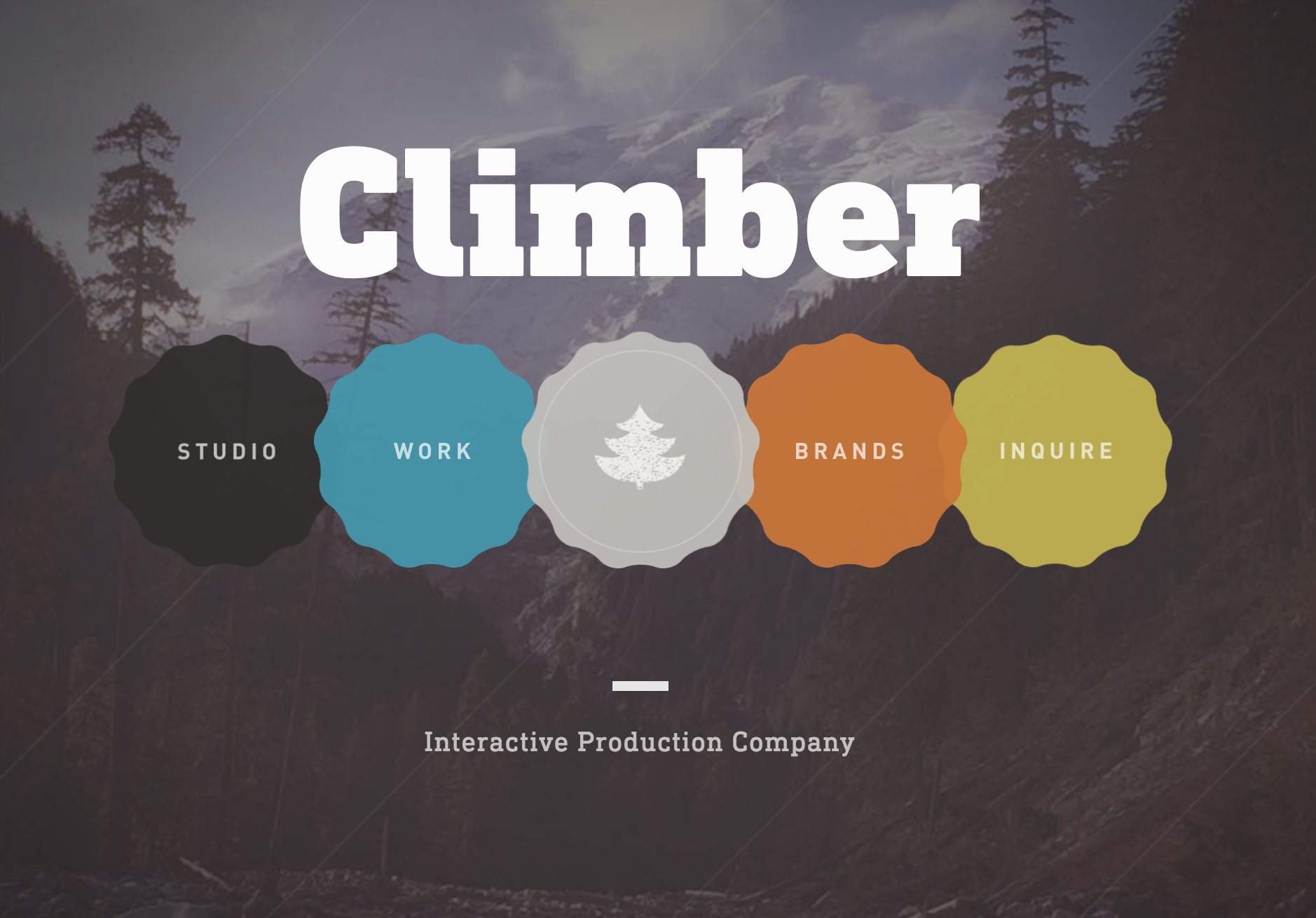 Climber Interactive Website Design