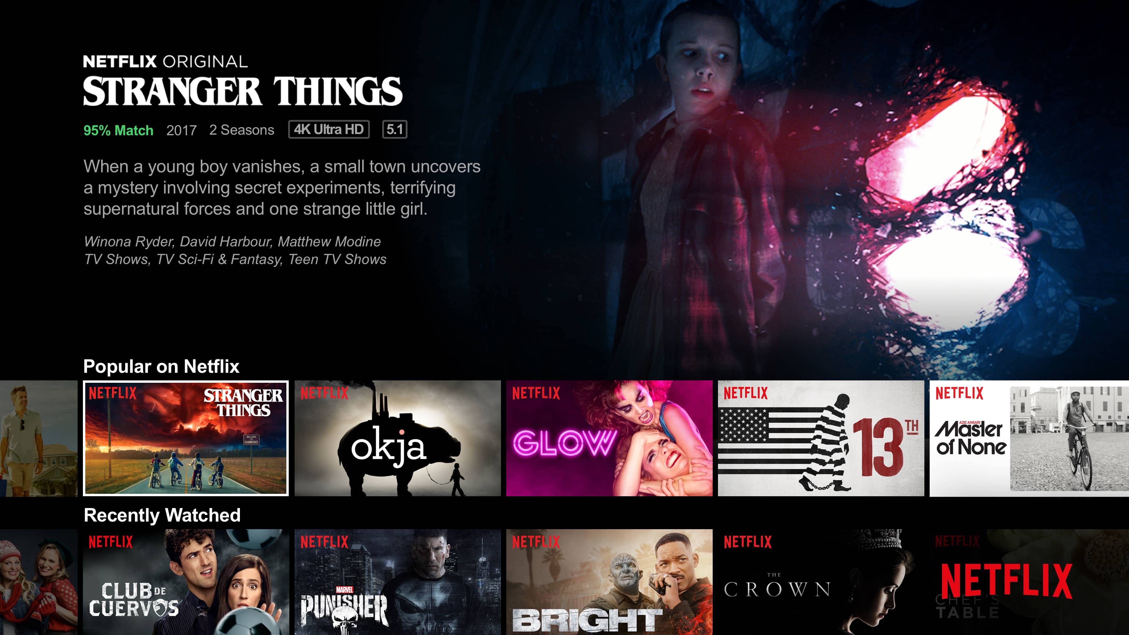 TV-Themed Music Streaming Features : Netflix Hub