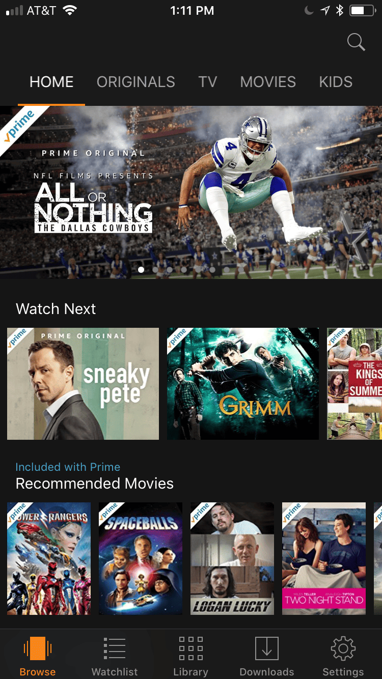 Amazon Prime Video Top Streaming Apps
