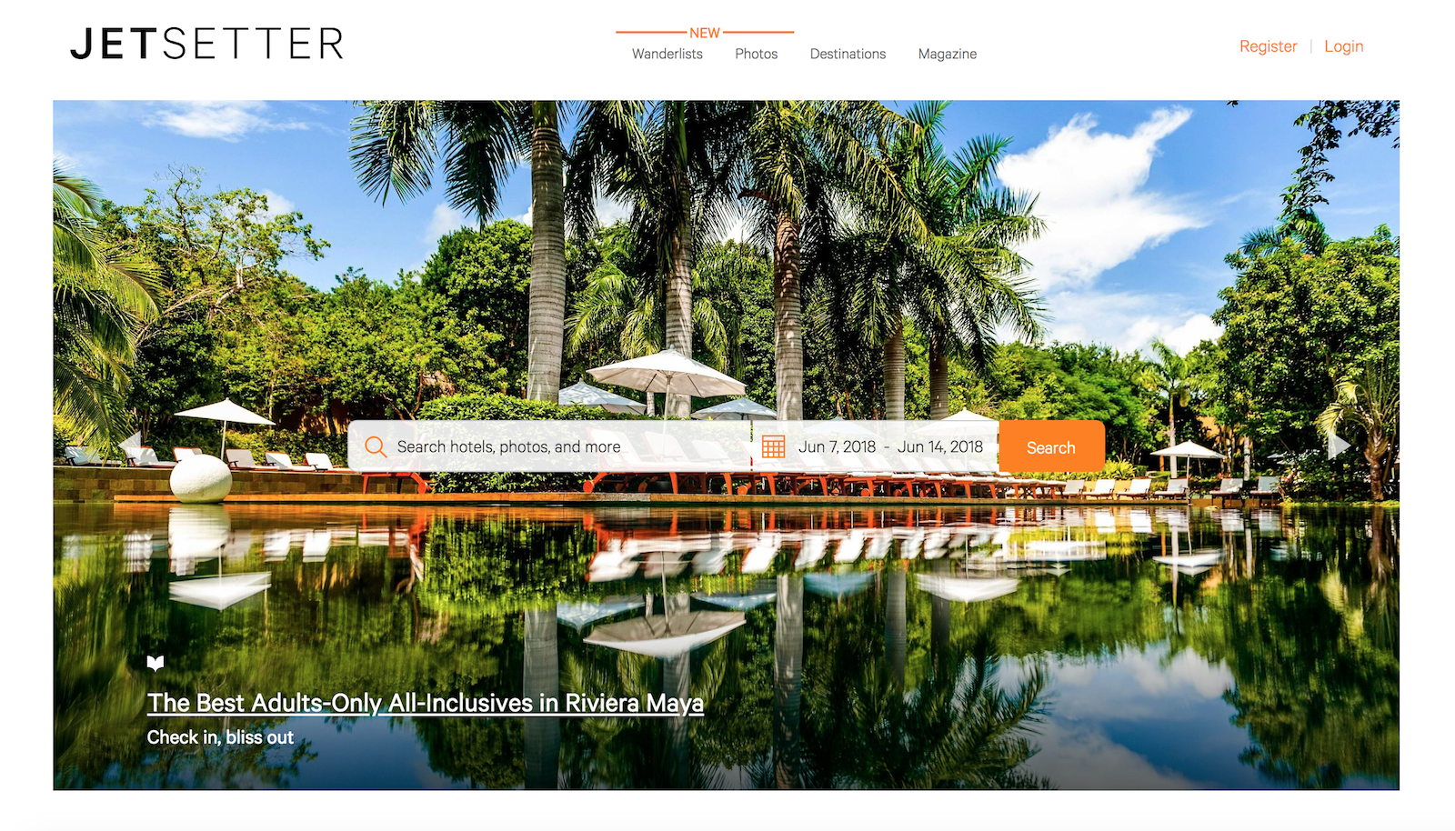 Jetsetter Hotel Booking Platform