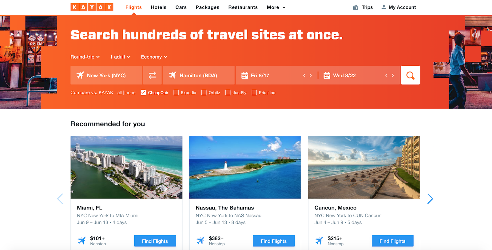 top travel hotel booking platforms