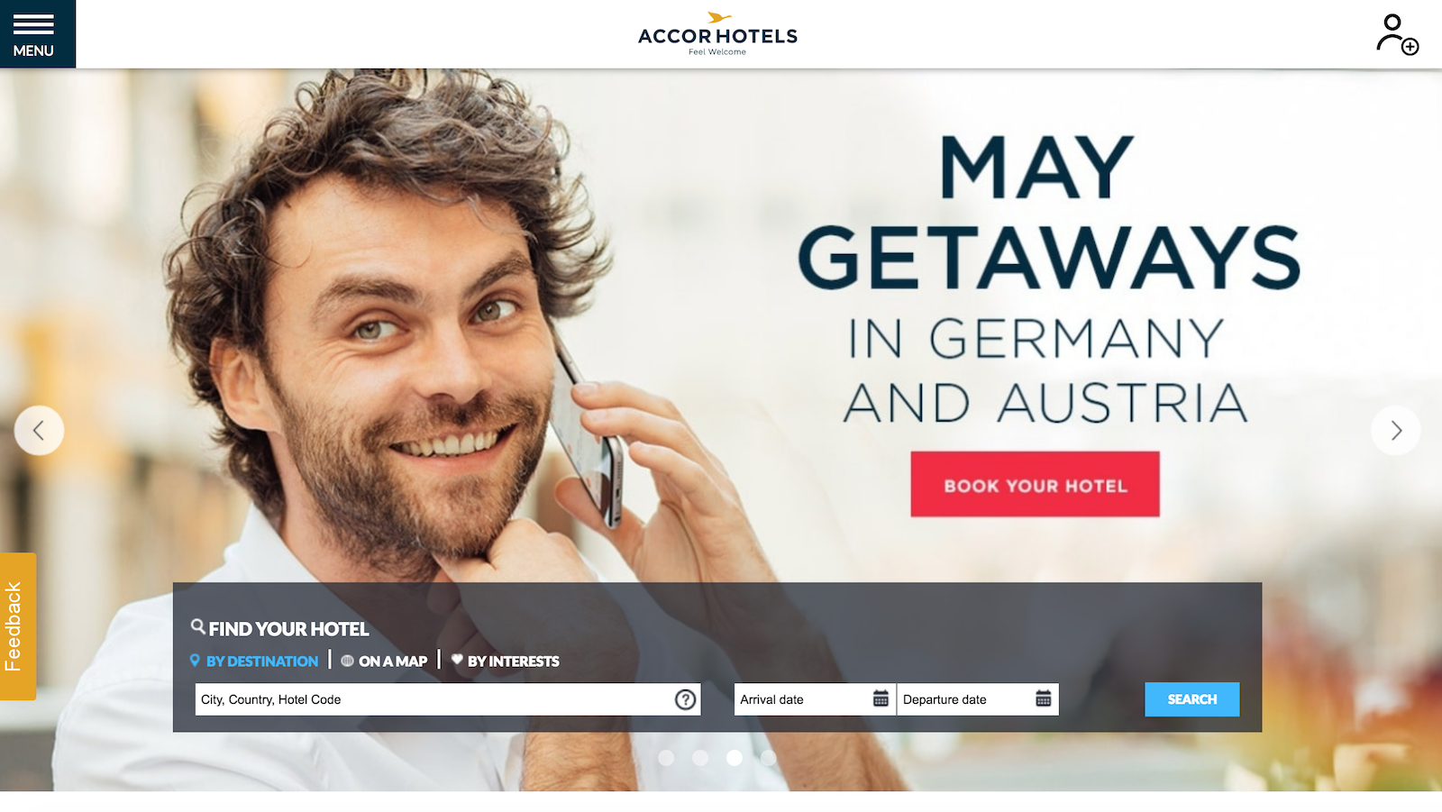 Accor Hotels Hotel Booking Platform