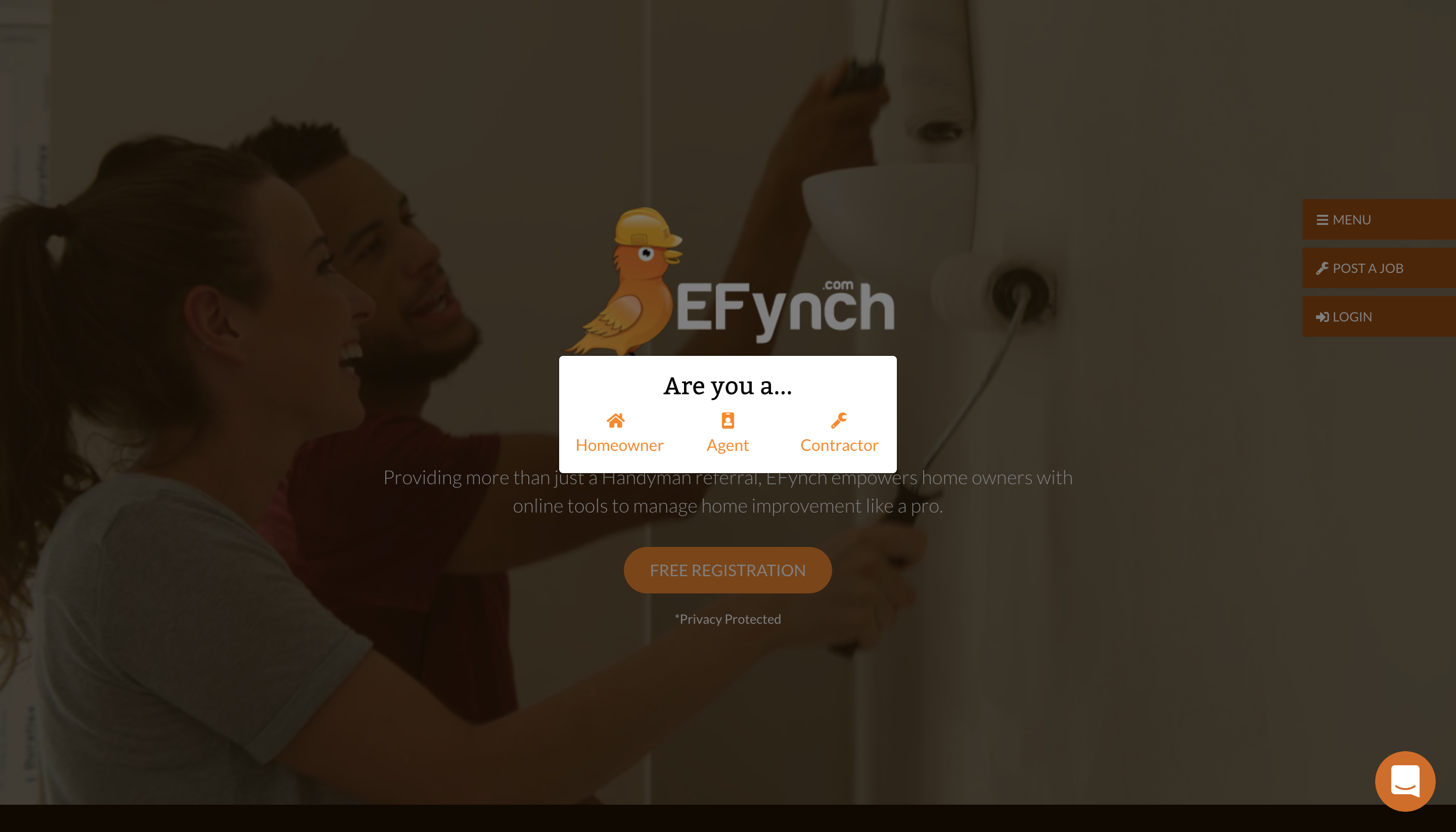 EFynch Startup Website Design