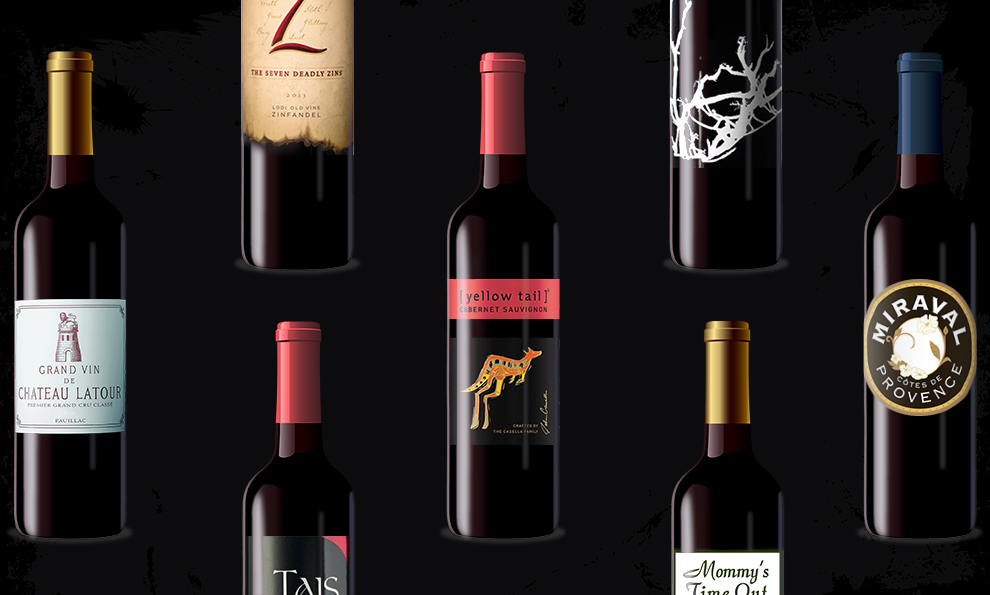 Wine Bottle Logos & Branding