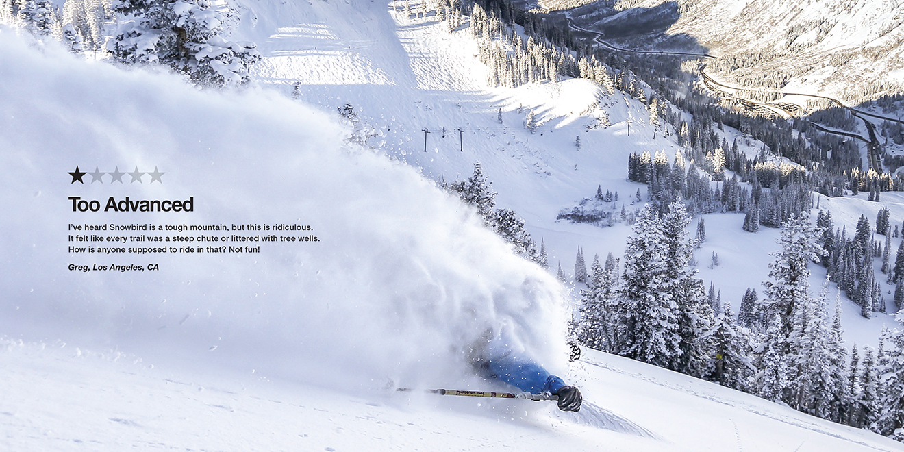 Snowbird Custom Print Ads