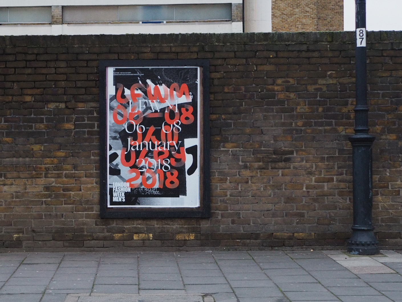 London Fashion Week Custom Poster Designs