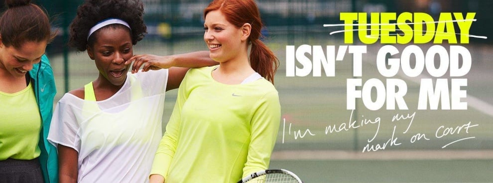 Sport England's accessible ads showcase real women in action.