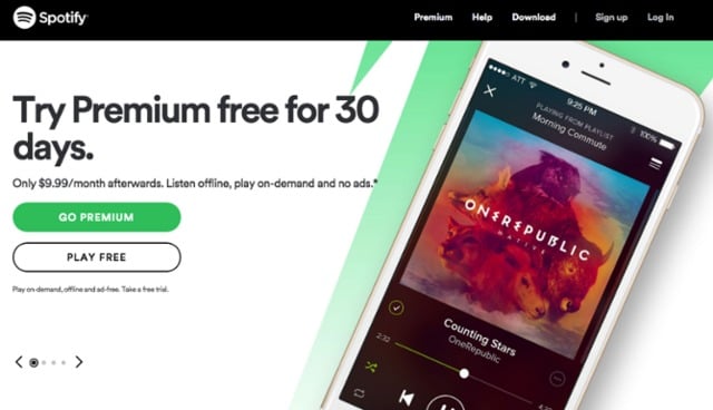 Spotify CTA Button