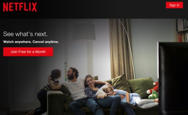 Netflix CTA Button