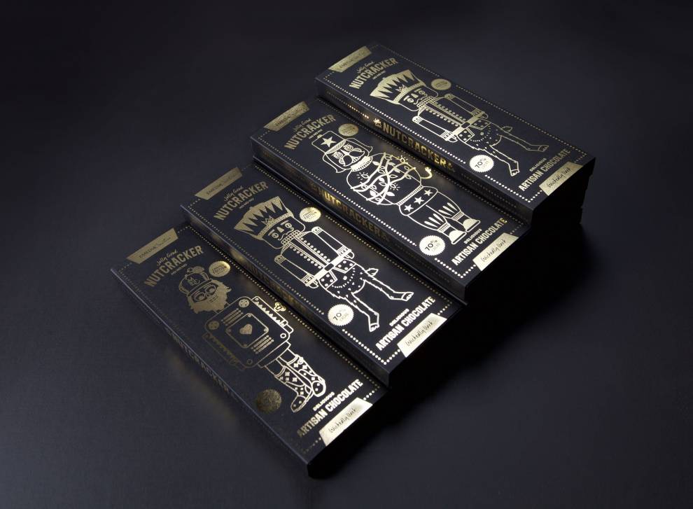 Monochromatic Chocolate Package Design