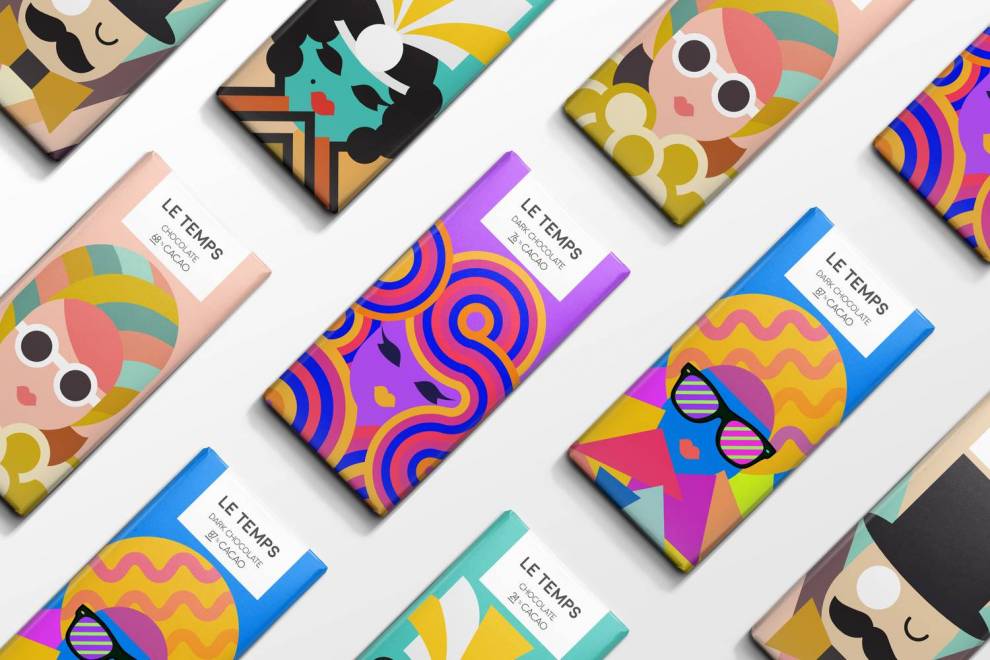 Le Temps Chocolate Package Design