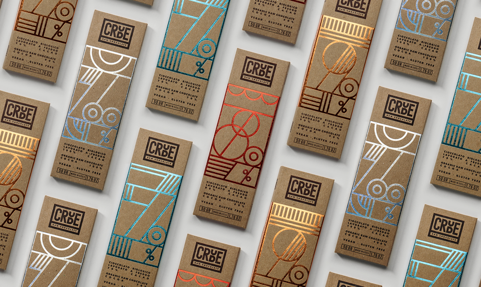 Crude Chocolate Package Design