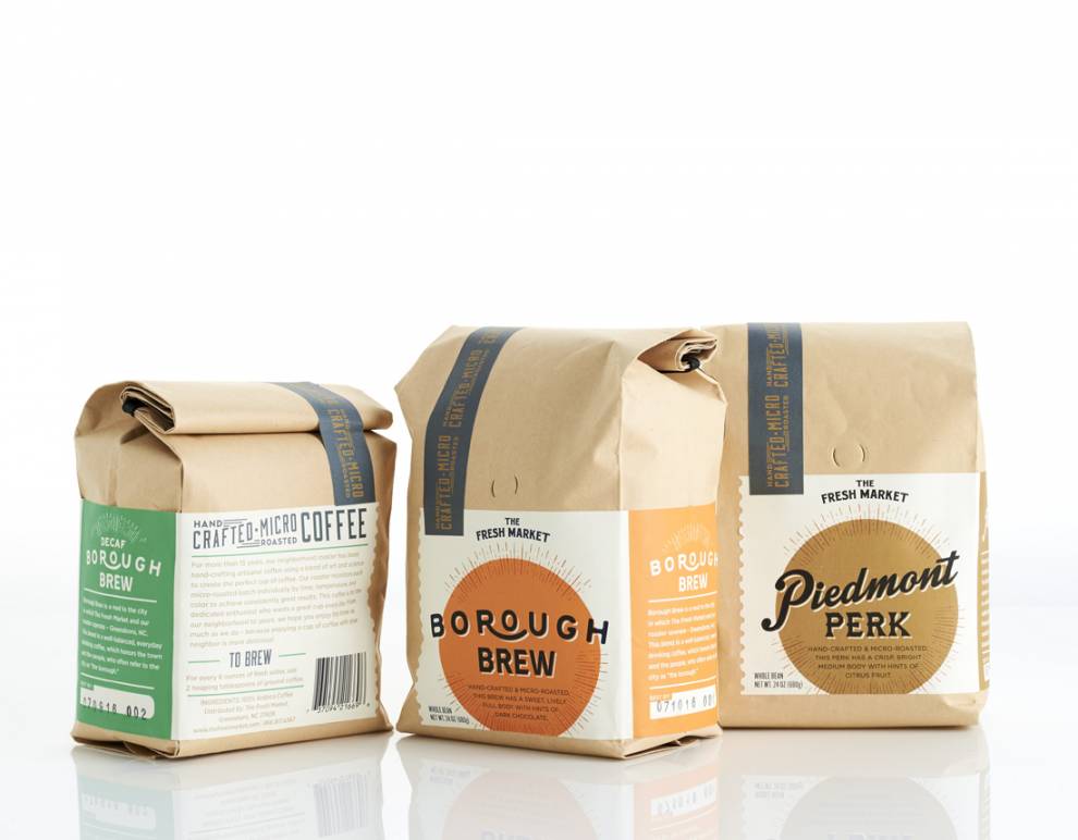 Borough Brew Coffee Packaging custom coffee bags packaging
