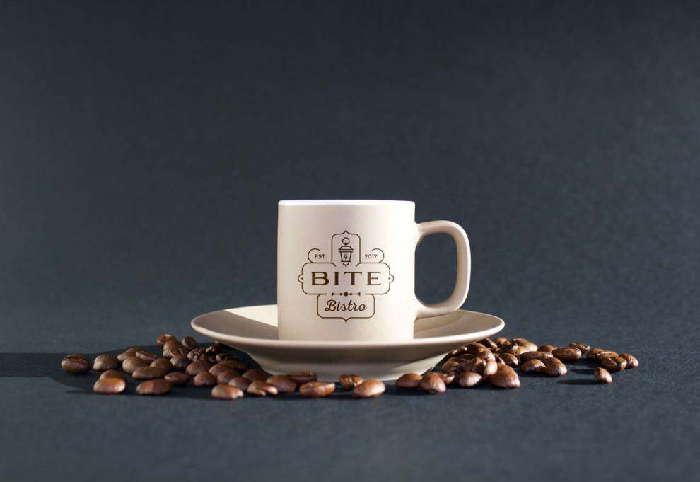 Bite Bistro Coffee Designs custom coffee packaging