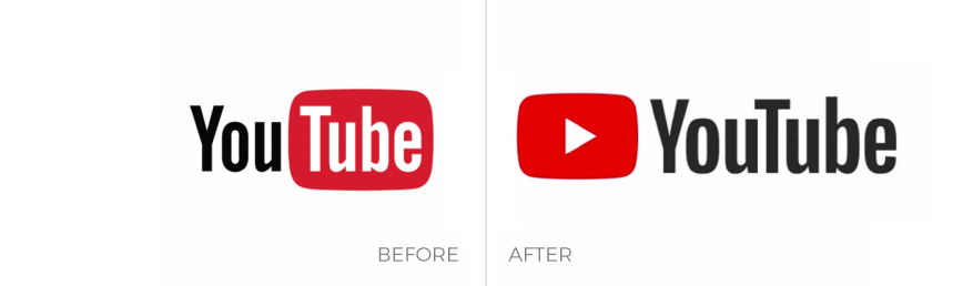 YouTube Logo Redesigns